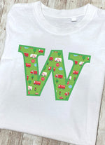 Traffic T-Shirt Letter W