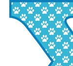 Blue Paws T-Shirt Letter X