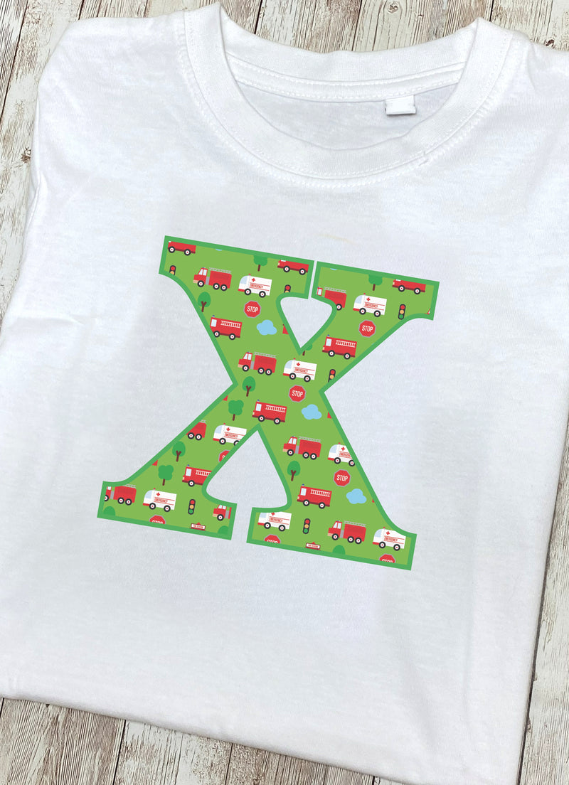 Traffic T-Shirt Letter X