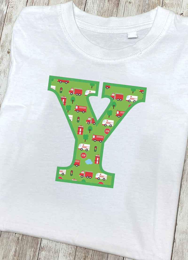 Traffic T-Shirt Letter Y