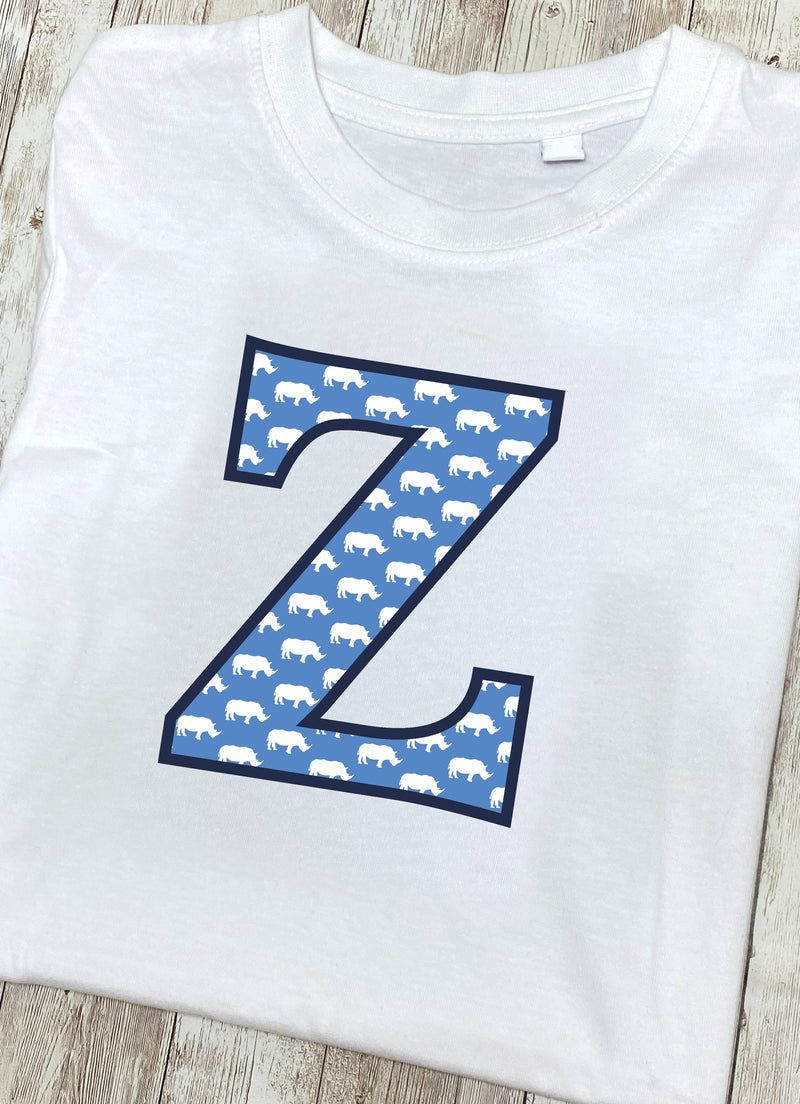 Blue Rhino Letter Z T Shirt