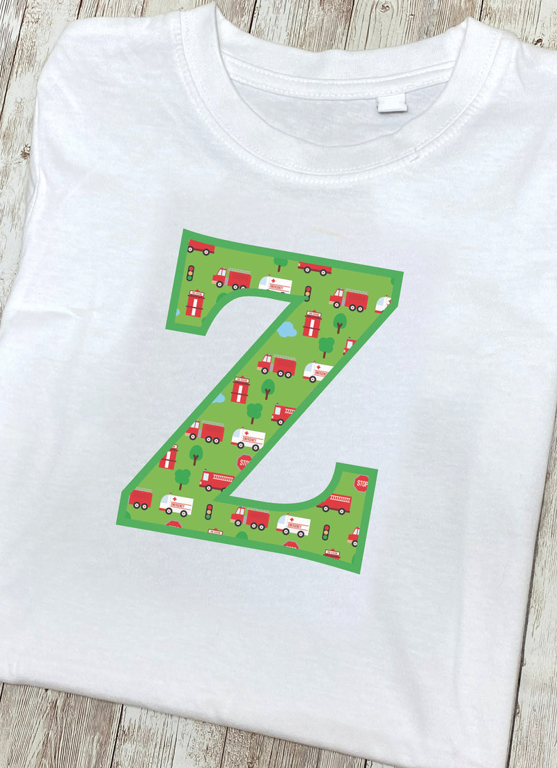 Traffic T-Shirt Letter Z