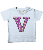 Purple Dog And Cat Love Letter V T Shirt