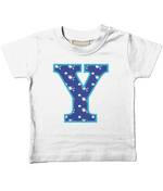 Blue Helicopter Letter Y T Shirt