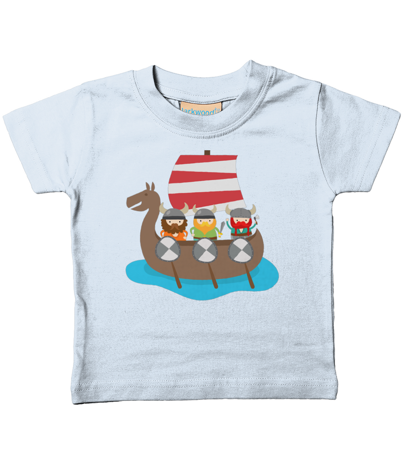 Vikings Boat T Shirt