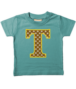 Brown Starfish Letter T T Shirt