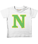 Green Crabs T-Shirt Letter N