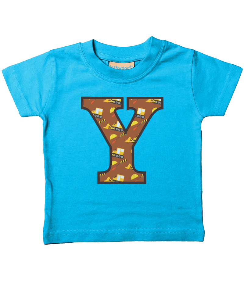 Brown Digger Letter Y T Shirt