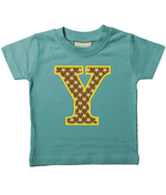 Brown Starfish Letter Y T Shirt