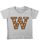 Brown Digger Letter W T Shirt