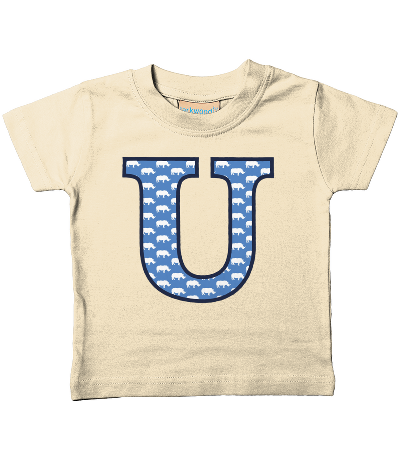 Blue Rhino Letter U T Shirt