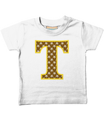 Brown Starfish Letter T T Shirt