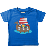 Vikings Boat T Shirt