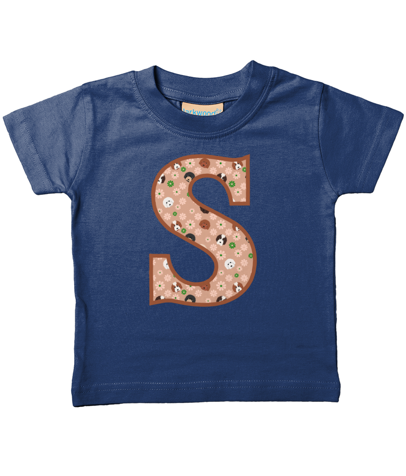 Doodle Dogs Letter S T Shirt