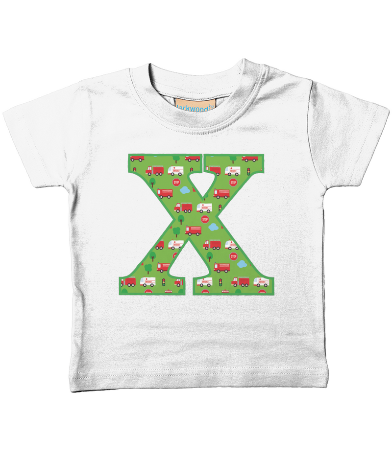 Traffic T-Shirt Letter X