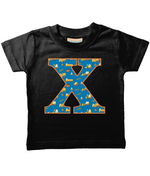 Blue Digger Letter X T Shirt