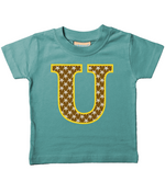 Brown Starfish Letter U T Shirt