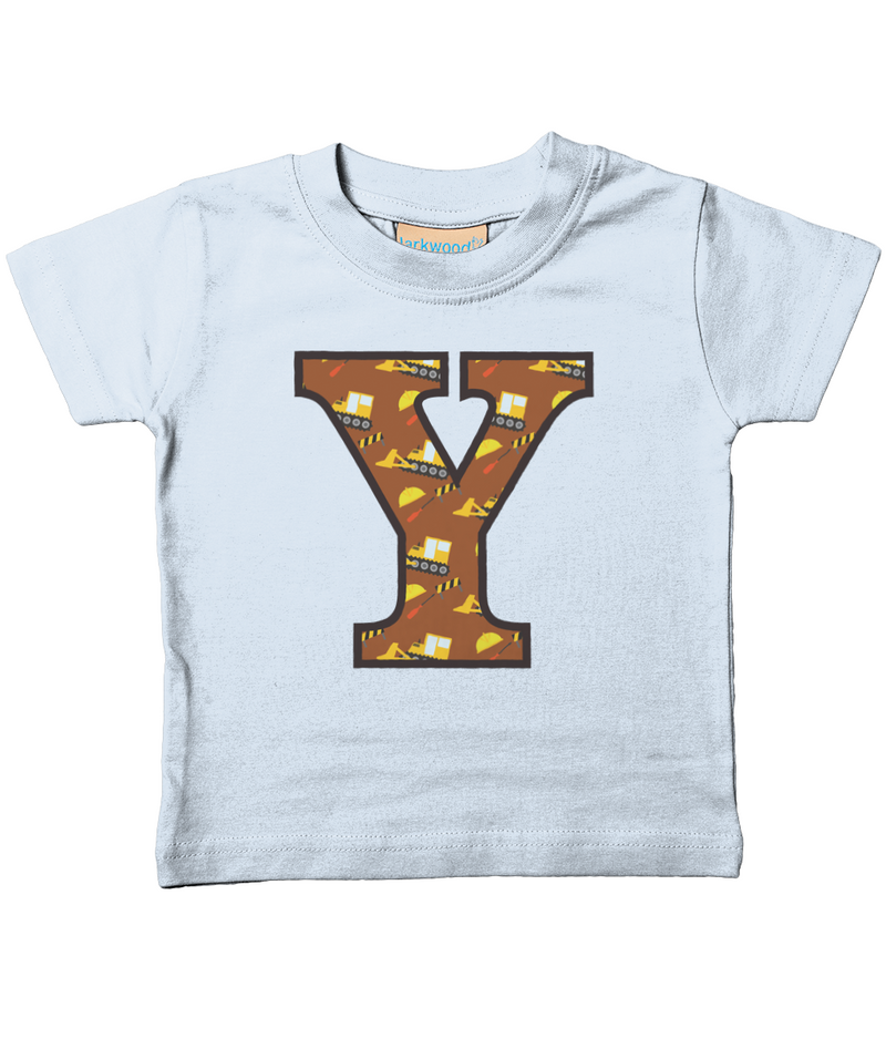 Brown Digger Letter Y T Shirt