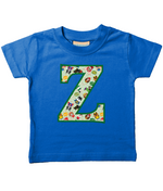 Green Pet Superheroes T-Shirt Letter Z