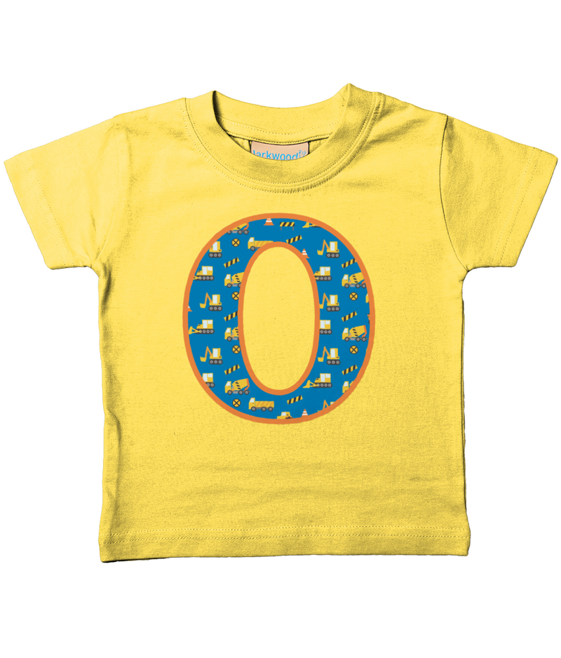 Blue Digger Letter O T Shirt