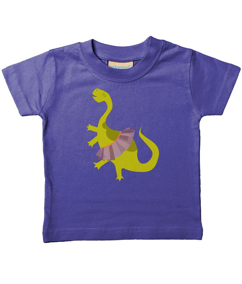 Green Lady Dinosaur T Shirt