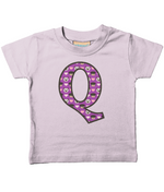 Purple Dog And Cat Love Letter Q T Shirt