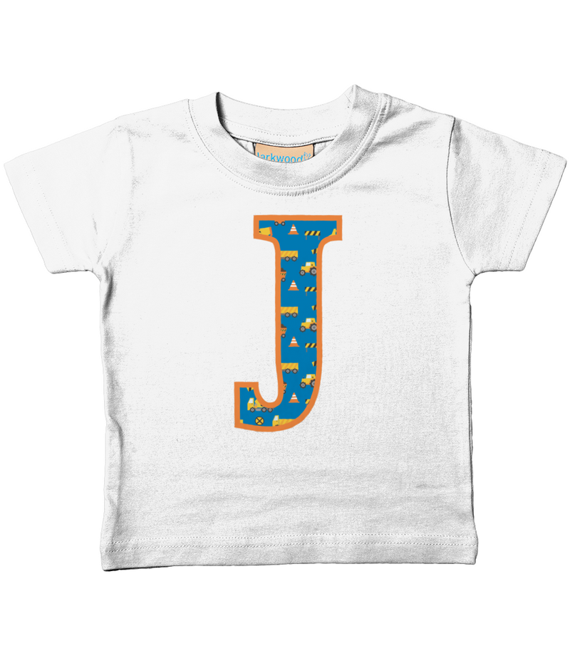 Blue Digger Letter J T Shirt