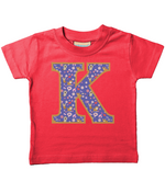 Purple Cats T-Shirt Letter K