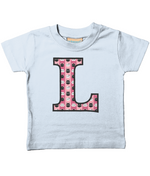 Pink Cats T-Shirt Letter L