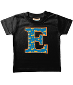 Blue Digger Letter E T Shirt