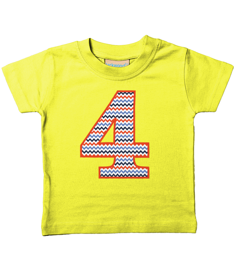 Zig Zag Age 4 T Shirt