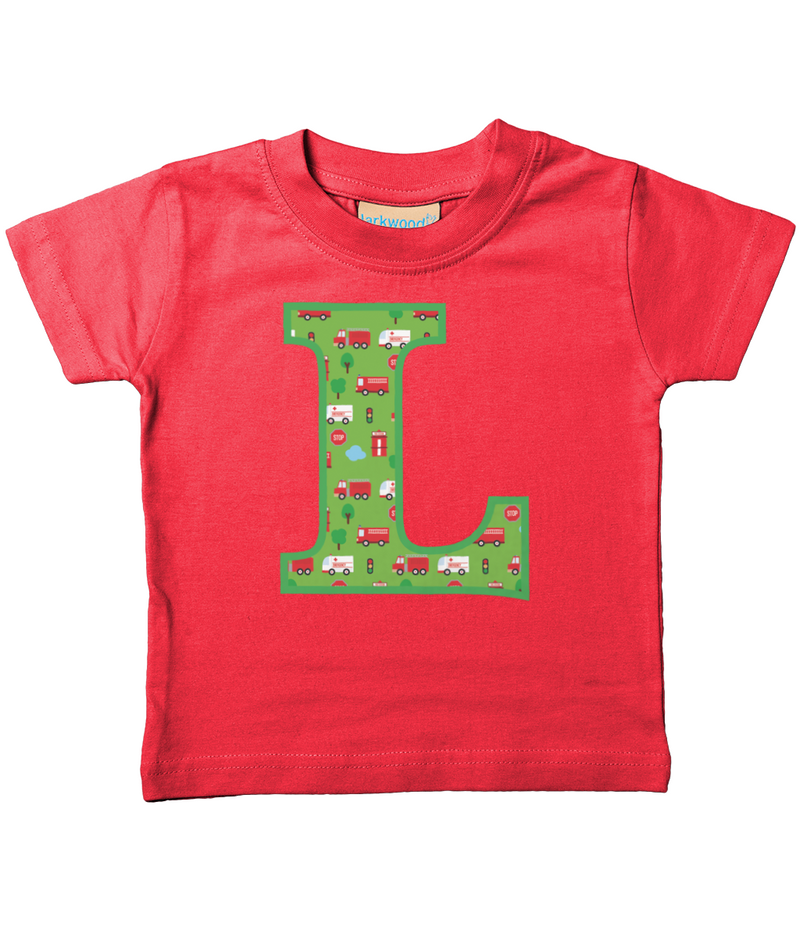 Traffic T-Shirt Letter L