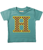 Brown Starfish Letter H T Shirt