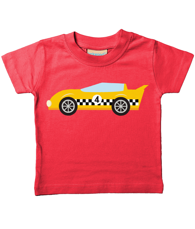 Racing Car Age 4 T-Shirt