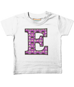 Purple Dog And Cat Love Letter E T Shirt