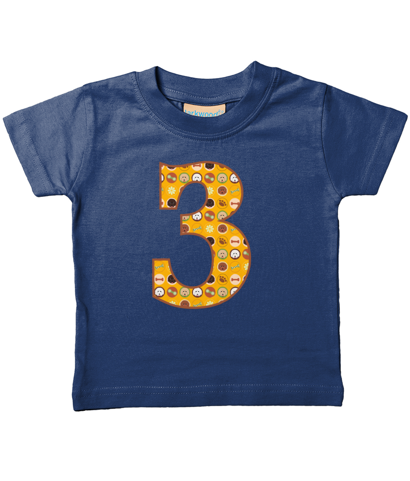 Orange Dogs Age 3 T Shirt