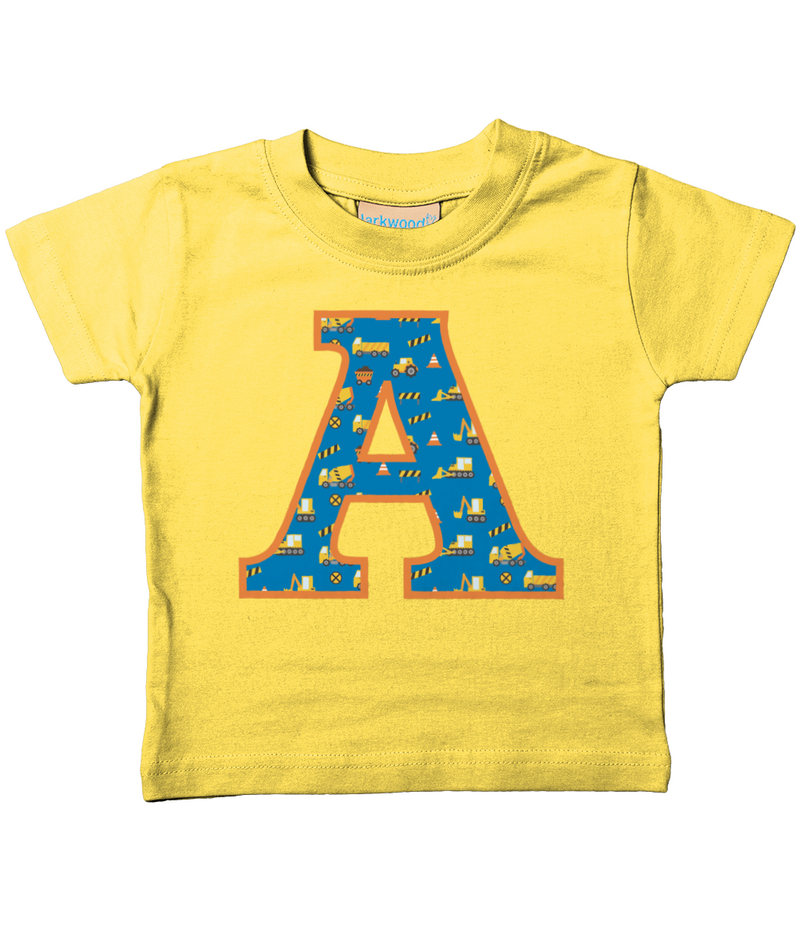 Blue Digger Letter A T Shirt