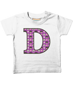 Purple Dog And Cat Love Letter D T Shirt