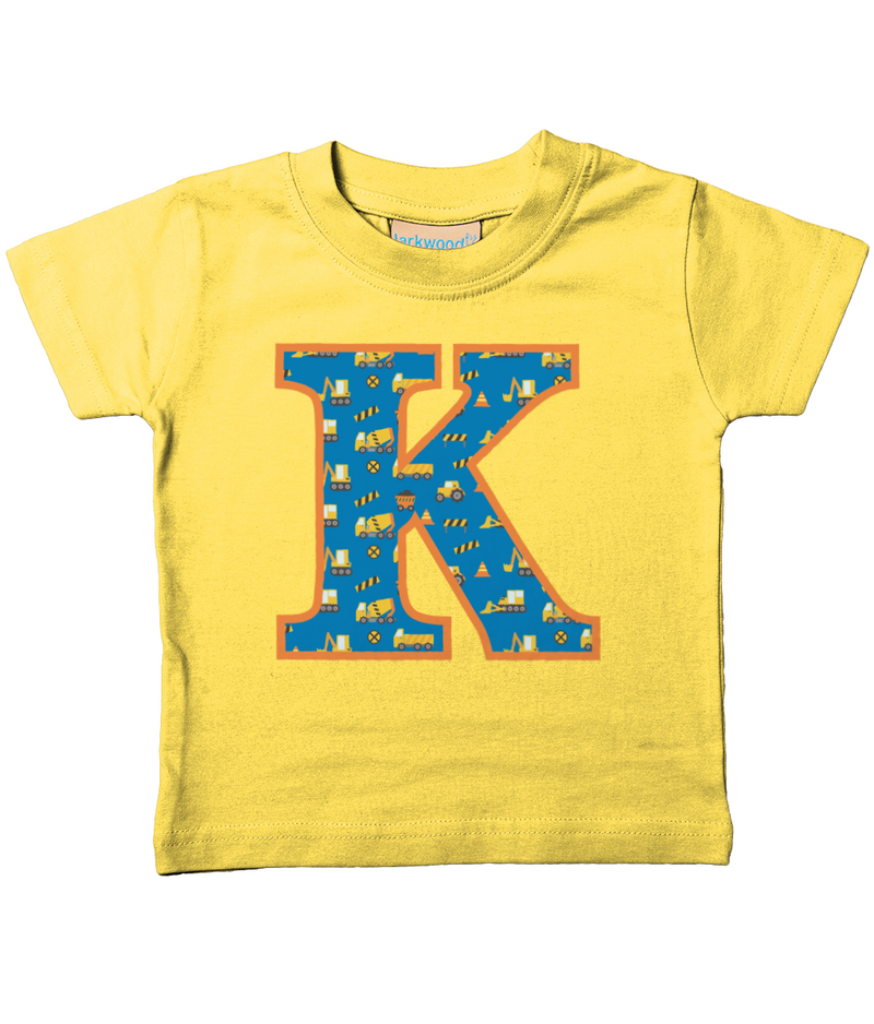 Blue Digger Letter K T Shirt