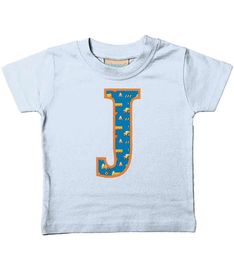 Blue Digger Letter J T Shirt