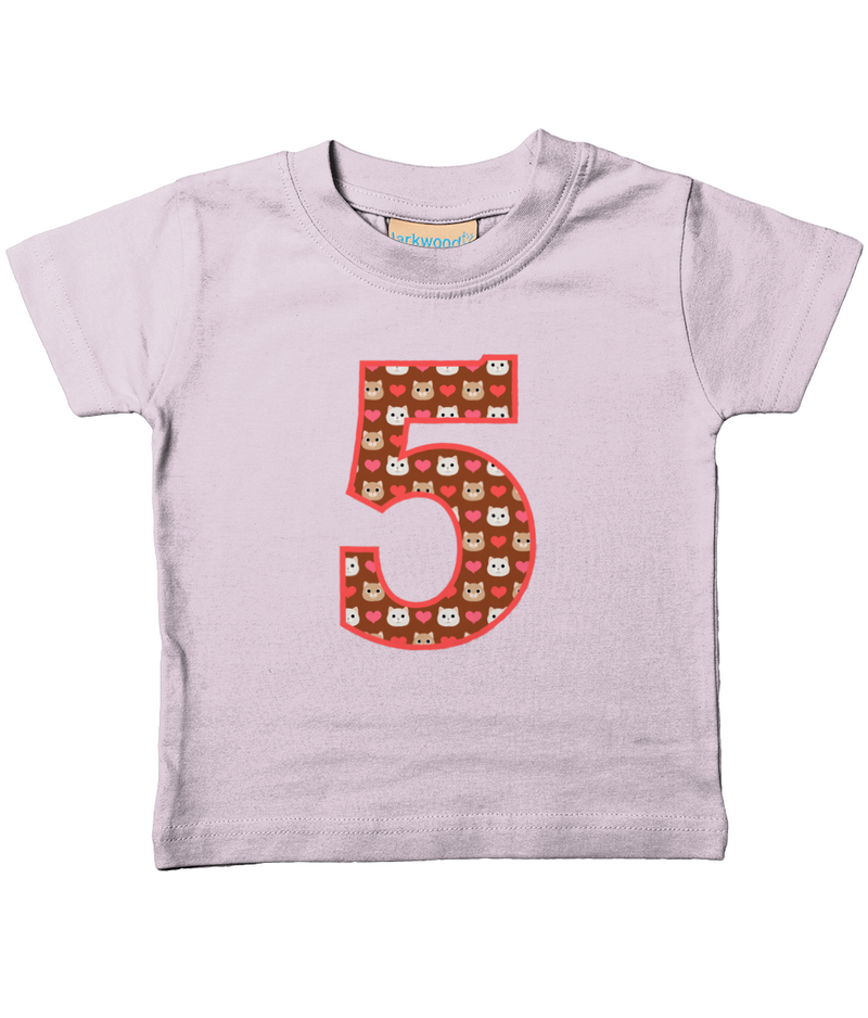 Kitten Love Age 5 T Shirt