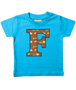 Brown Digger Letter F T Shirt