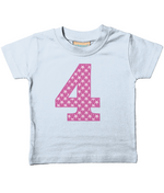 Pink Starfish Age 4 T Shirt