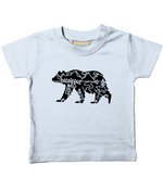 Beary Adventurous Black Design T-Shirt