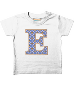 Purple Dogs And Cats Letter E T Shirt