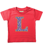 Purple Cats T-Shirt Letter L