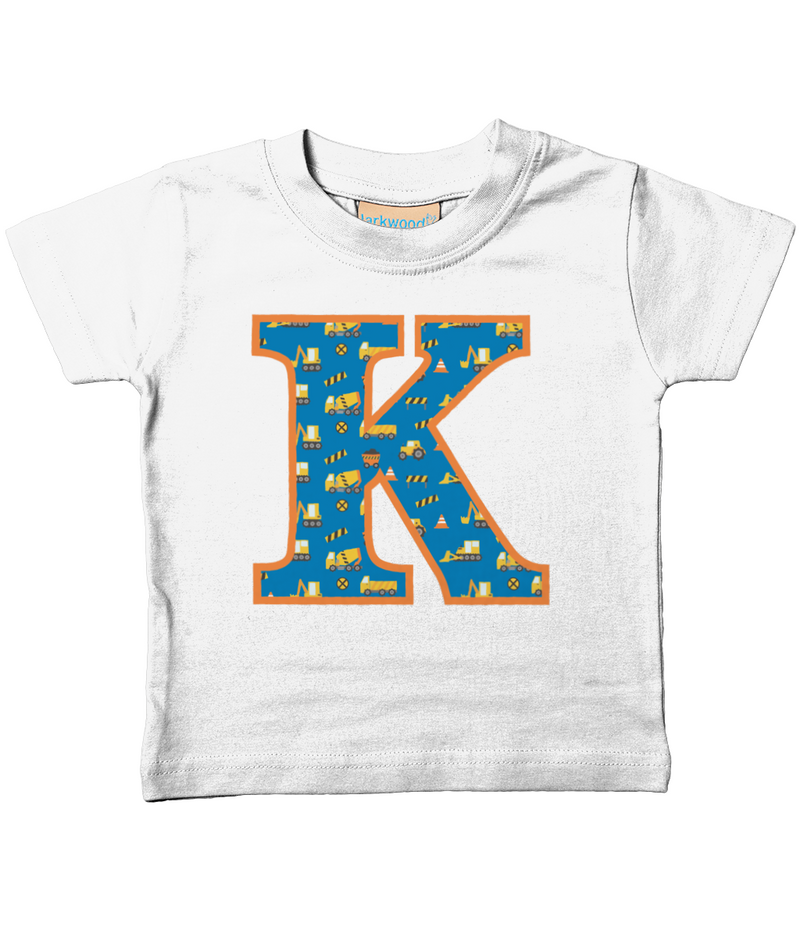 Blue Digger Letter K T Shirt