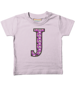 Purple Dog And Cat Love Letter J T Shirt