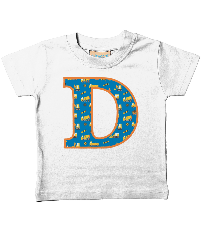 Blue Digger Letter D T Shirt