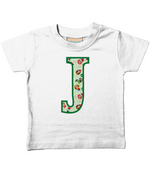 Green Pet Superheroes T-Shirt Letter J